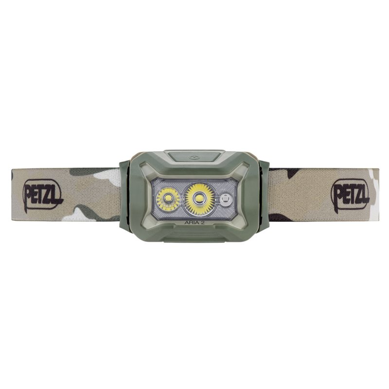 Petzl Aria 2 RGB Stirnlampe 450 Lumen Helmlampe mit Hybrid-Concept camo hier im Petzl-Shop günstig online bestellen
