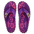 Gumbies Kids Kinder Zehentrenner Badelatschen Sandale purple hisbiskus
