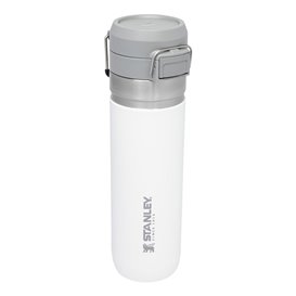 Stanley Quick Flip Water Bottle 0,7 Liter Trinkflasche Thermobecher weiß