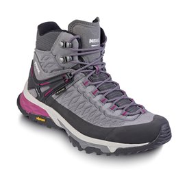 Meindl Top Trail Lady MID GTX Damen Wanderschuhe grau-magenta