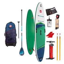 Red Paddle Voyager 12.6 SUP komplett Set mit Paddel ausblasbare Stand up Paddle Board