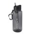 Lifestraw Go 1 Liter Trinkflasche mit integriertem 2-Stage Wasserfilter grey