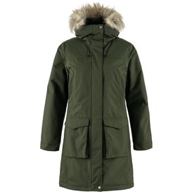 Fjällräven Nuuk Lite Parka Damen Wintermantel deep forest