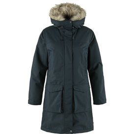 Fjällräven Nuuk Lite Parka Damen Wintermantel dark navy