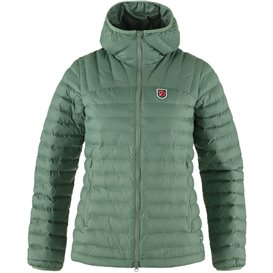 Fjällräven Expedition Lätt Hoodie Damen Winterjacke patina green