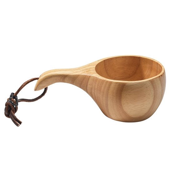 ARTS-Nature Kuksa Holztasse Becher aus Gummibaumholz 300ml hier im Trinkflaschen & Becher Online-Shop günstig kaufen