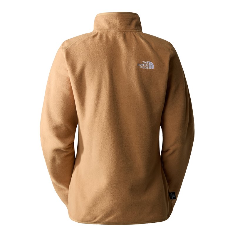 The North Face 100 Glacier 1/4 Zip Damen Fleecepullover almond butter hier im The North Face-Shop günstig online bestellen