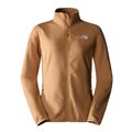 The North Face 100 Glacier Full Zip Damen Fleecejacke almond butter