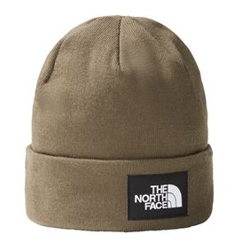 The North Face Dock Worker Recycled Beanie Strickmütze new taupe green