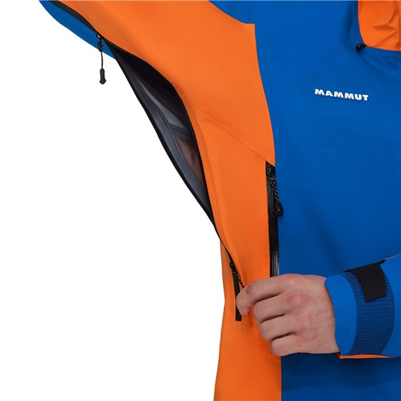 Mammut Nordwand Pro HS Hooded Jacket Herren Regenjacke arumita-azurit hier im Mammut-Shop günstig online bestellen