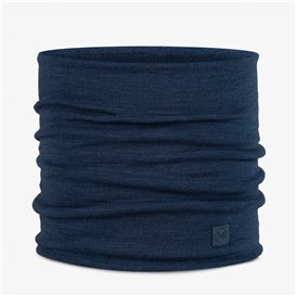 Buff Merino Heavyweight Neck Warmer Halstuch Schlauchschal solid night blue