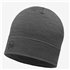 Buff Merino Lighweight Beanie Wollmütze Strickmütze solid grey