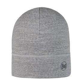 Buff Merino Lighweight Beanie Wollmütze Strickmütze solid light grey hier im Buff-Shop günstig online bestellen