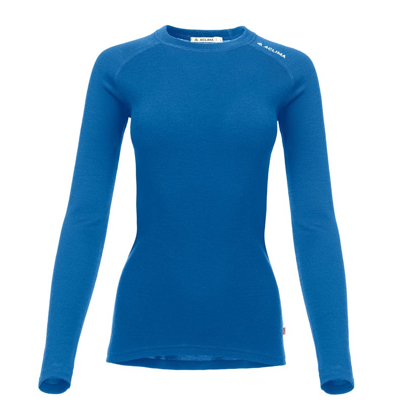 Aclima WarmWool Crewneck Damen Merino Unterwäsche corsair hier im Aclima-Shop günstig online bestellen Aclima WarmWool Crewneck Damen Merino Unterwäsche corsair hier im Aclima-Shop günstig online bestellen