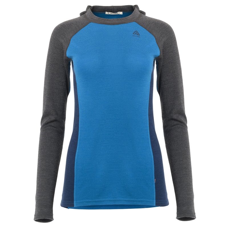 Aclima WarmWool Hoodsweater V2 Damen Merino Unterwäsche marengo-corsair hier im Aclima-Shop günstig online bestellen