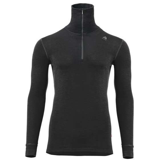 Aclima WarmWool Polo Herren Merino Unterwäsche jet black hier im Aclima-Shop günstig online bestellen
