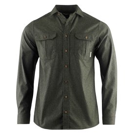 Aclima Reborn Woolshirt Shirt Herren Langarm Hemd olive melange hier im Aclima-Shop günstig online bestellen