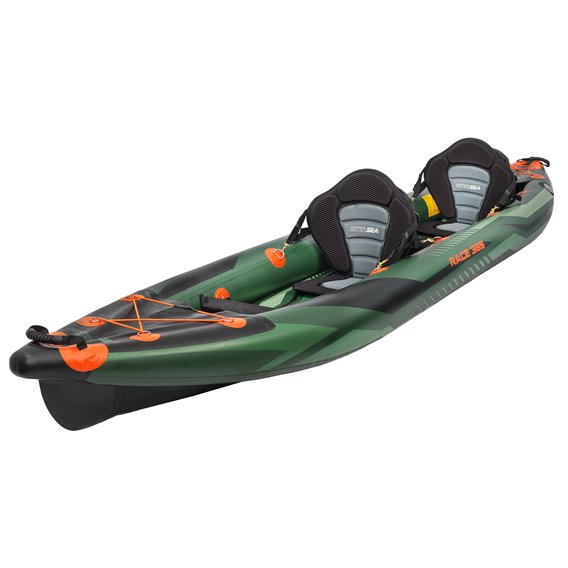 ExtaSea Race 385 2er Schlauchboot Kajak aufblasbar Drop-Stitch camouflage