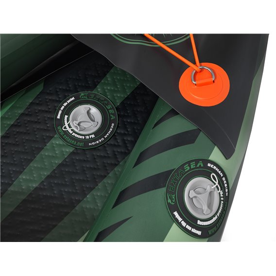 ExtaSea Race 385 2er Schlauchboot Kajak aufblasbar Drop-Stitch camouflage