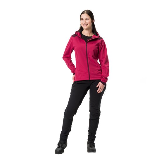 Vaude Qimsa Softshell Jacket Damen Softshelljacke crimson red hier im Vaude-Shop günstig online bestellen