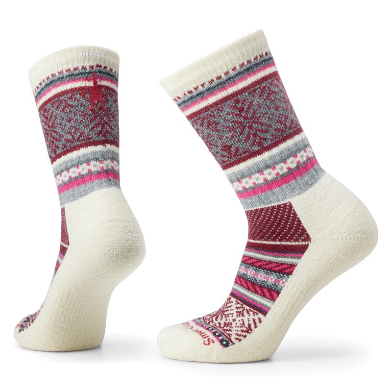 Smartwool Everyday Fair Isle Sweater Crew Socks natural hier im Smartwool-Shop günstig online bestellen