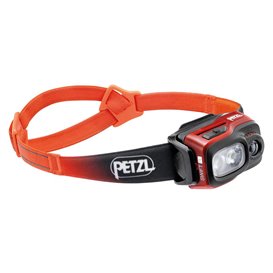 Petzl Swift RL Stirnlampe Helmlampe 1100 Lumen orange