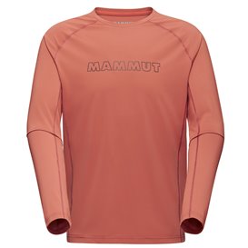 Mammut Selun FL Longsleeve Logo Herren Sweatshirt Langarm Shirt brick hier im Mammut-Shop günstig online bestellen