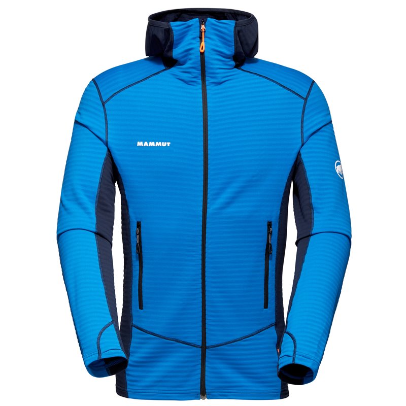 Mammut Taiss Light ML Hooded Jacket Herren Fleecejacke azurit-marine hier im Mammut-Shop günstig online bestellen