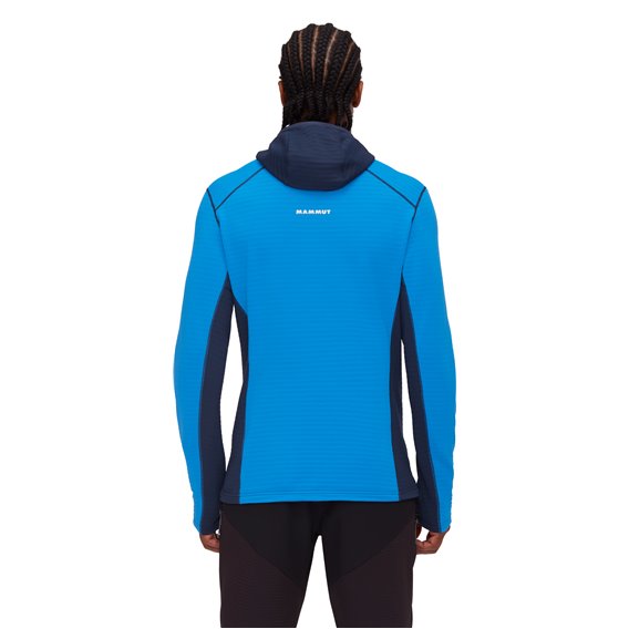 Mammut Taiss Light ML Hooded Jacket Herren Fleecejacke azurit-marine hier im Mammut-Shop günstig online bestellen