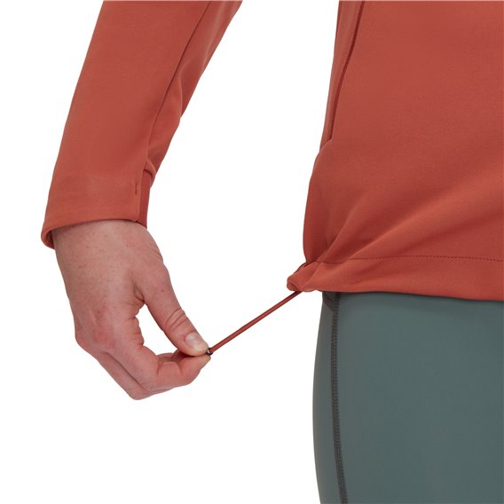 Mammut Ultimate VII SO Hooded Jacket Damen Softshelljacke brick hier im Mammut-Shop günstig online bestellen