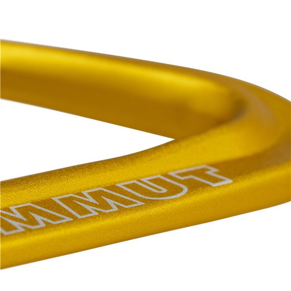 Mammut Sender Screwgate Carabiners - Pack Of 3, Aluminum Locking Climbing Carabiners, 26kN Strength