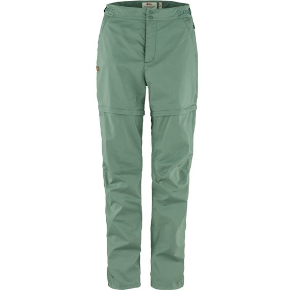 Fjällräven Abisko Hike Zip-Off Trousers Regular Damen Wanderhose patina green hier im Fjällräven-Shop günstig online bestellen