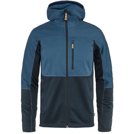 Fjällräven Abisko Trail Fleece Herren Fleecejacke indigo blue-dark navy hier im Fjällräven-Shop günstig online bestellen