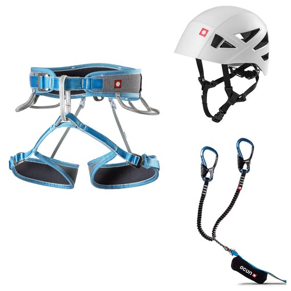 Ocun Via Ferrata Twist Tech Eco mit Captur Pro Swivel + Shard Helm Set hier im Ocun-Shop günstig online bestellen