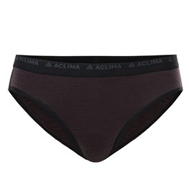 Aclima LightWool 140 Briefs Damen Merino Unterwäsche chocolate plum