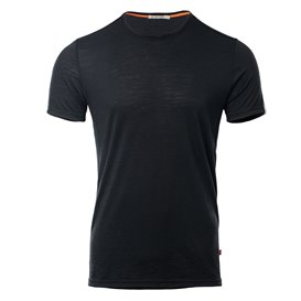 Aclima LightWool 140 T-Shirt Herren Merino Kurzarmshirt jet black hier im Aclima-Shop günstig online bestellen