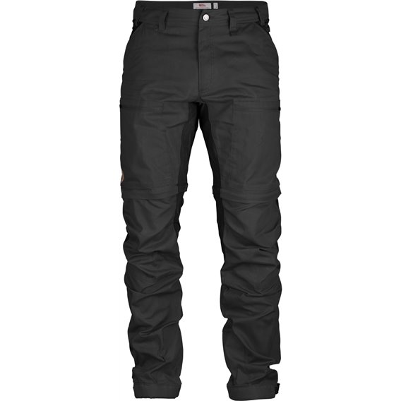Fjällräven Abisko Lite Trekking Trousers Long Zip-Off Herren Wanderhose grey-black hier im Fjällräven-Shop günstig online bestel