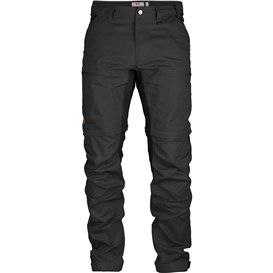 Fjällräven Abisko Lite Trekking Trousers Long Zip-Off Herren Wanderhose grey-black hier im Fjällräven-Shop günstig online bestel