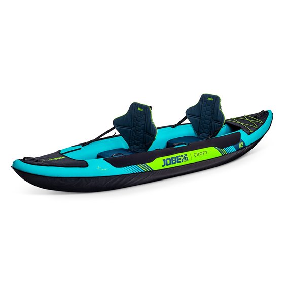 Jobe Croft 340 Kajak Set 3 Personen Luftboot mit Paddeln und Pumpe hier im Jobe-Shop günstig online bestellen