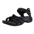 Teva Tirra Damen Trekkingsandale Freizeitsandale black-black