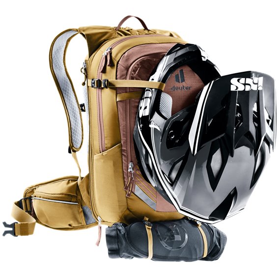 Deuter Compact EXP 12 SL Damen Fahrradrucksack raisin-almond hier im Deuter-Shop günstig online bestellen
