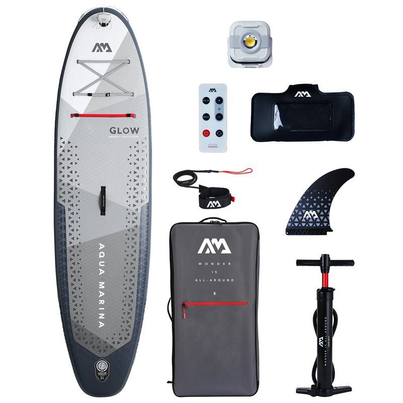 Aqua Marina Glow 10.4 aublasbares Stand up Paddle Board mit Licht hier im Aqua Marina-Shop günstig online bestellen