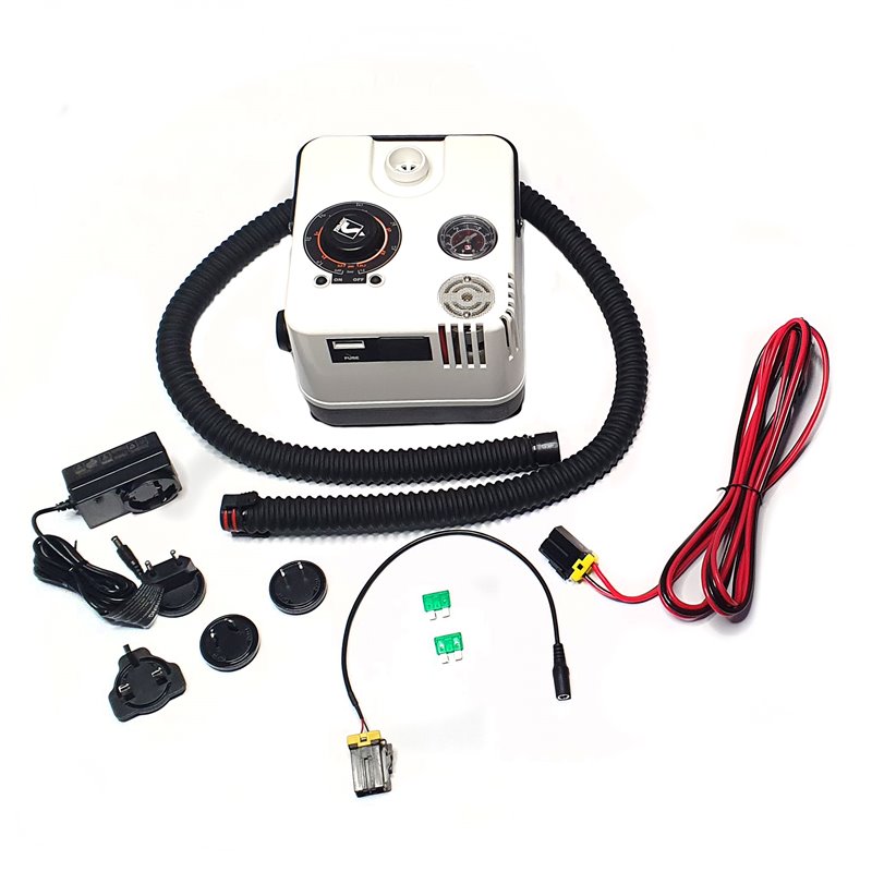 Bravo GE 21-1A 12V Elektropumpe für Schlauchboote, SUP und Kites hier im BRAVO-Shop günstig online bestellen