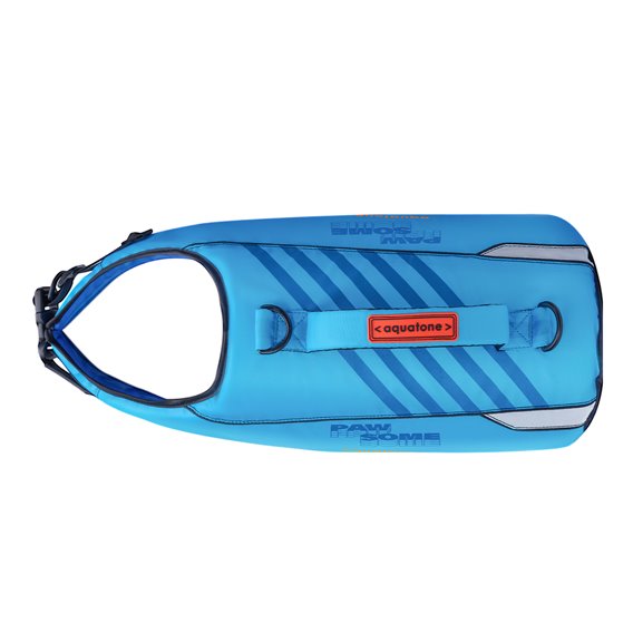 Aquatone Pawsome Hunde Schwimmweste blau