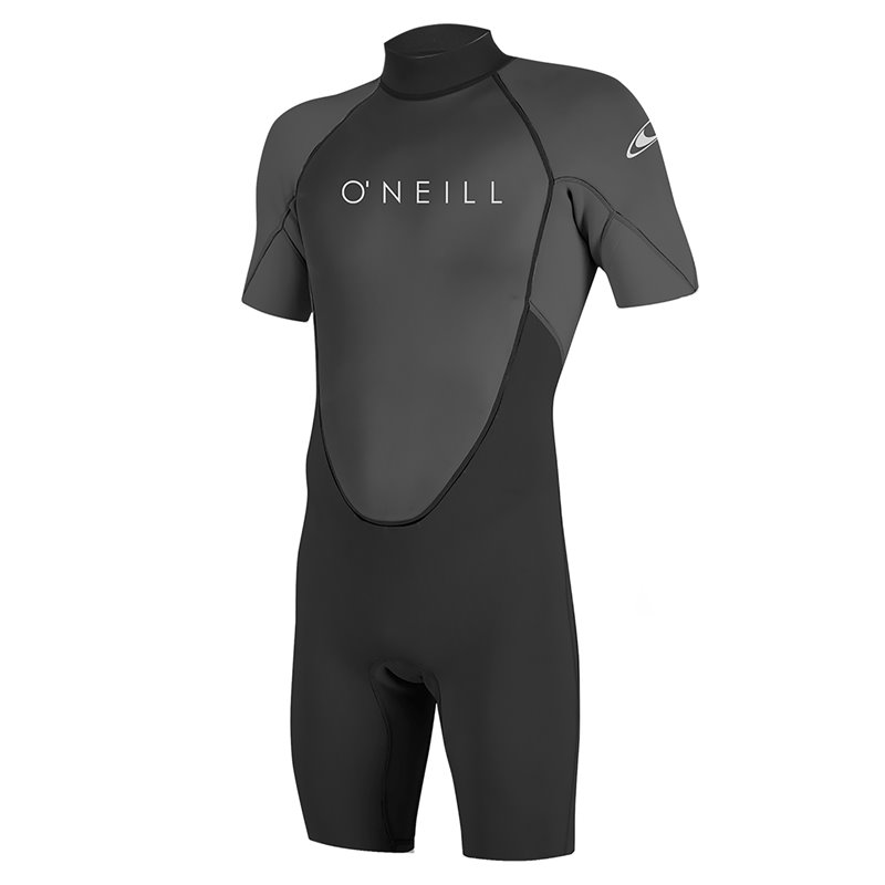 ONeill Reactor II 2mm Back Zip Spring Shorty Herren Neoprenanzug black-graphite hier im ONeill-Shop günstig online bestellen