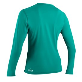 ONeill Basic Skins Longsleeve Sun Shirt Damen T-Shirt light aqua hier im ONeill-Shop günstig online bestellen
