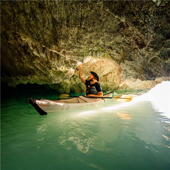 Oru Kayak Bay ST Starter Bundle 1 Personen Faltkajak Set mit Paddel + Tasche hier im Oru Kayak-Shop günstig online bestellen