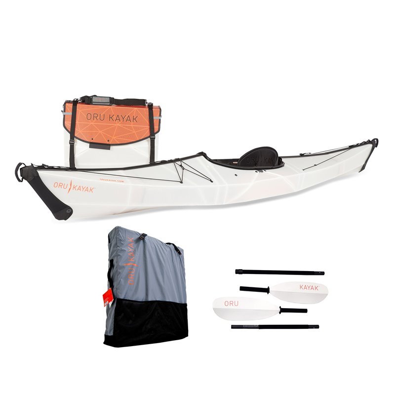 Oru Kayak Bay ST Starter Bundle 1 Personen Faltkajak Set mit Paddel + Tasche hier im Oru Kayak-Shop günstig online bestellen