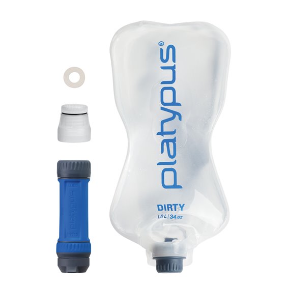 Platypus Quickdraw 1 Liter Wasserfilter Wasserentkeimer blue hier im Platypus-Shop günstig online bestellen