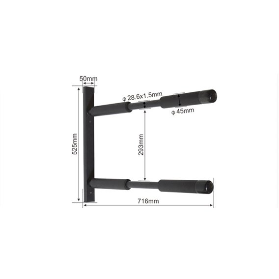 ExtaSea Double Soft Rack Wandhalterung für SUP und Surf Boards hier im ExtaSea-Shop günstig online bestellen